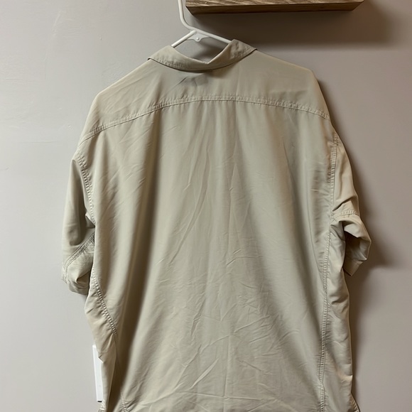 Mountain Hard Wear Men’s Short Sleeve Button Down - Khaki - Sz XL - Picture 2 of 3